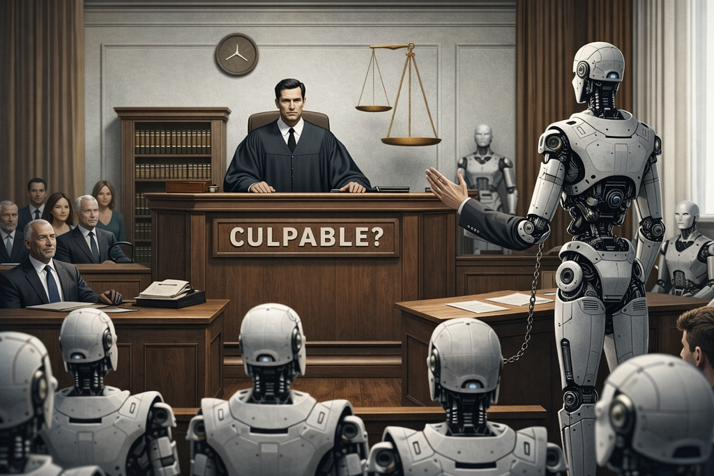 As artificial intelligence makes real-world decisions, who is responsible when things go wrong? Exploring AI rights, accountability, and digital ethics.